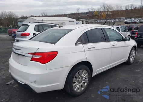 2012 Chrysler 200 Lx из США, поврежденный, VIN 1C3CCBAB9CN281629